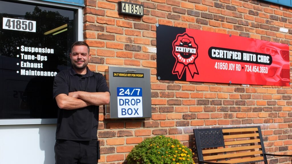trusted-mechanic-chris-komor-plymouth-canton-livonia Certified Auto Care shop owner image in Plymouth, MI providing trusted same-day auto repair.